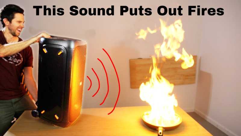 Fire Suppression by Sound
